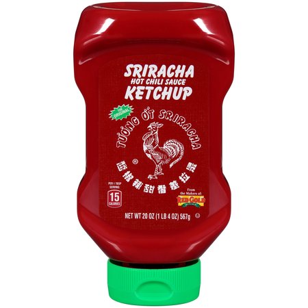 Huy Fong Huy Fong Hot Sriracha Chili Sauce Ketchup, 20 Oz HUYYW2RC12